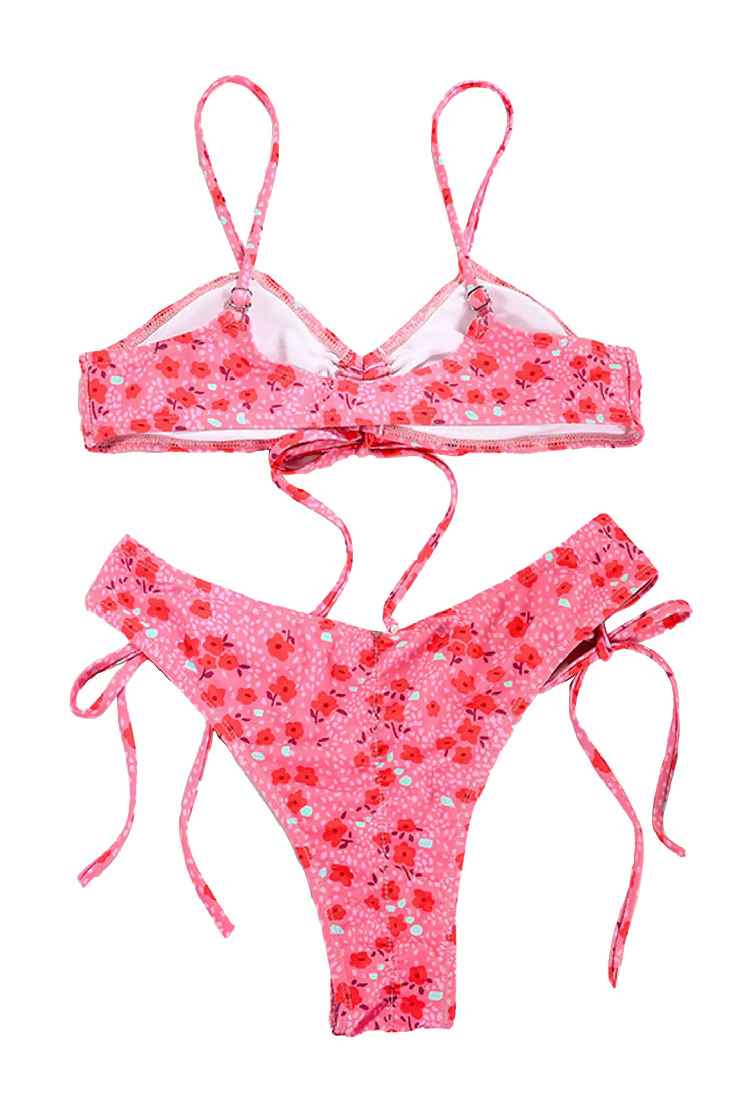 Emmeline Pink Bow Tie Bikini