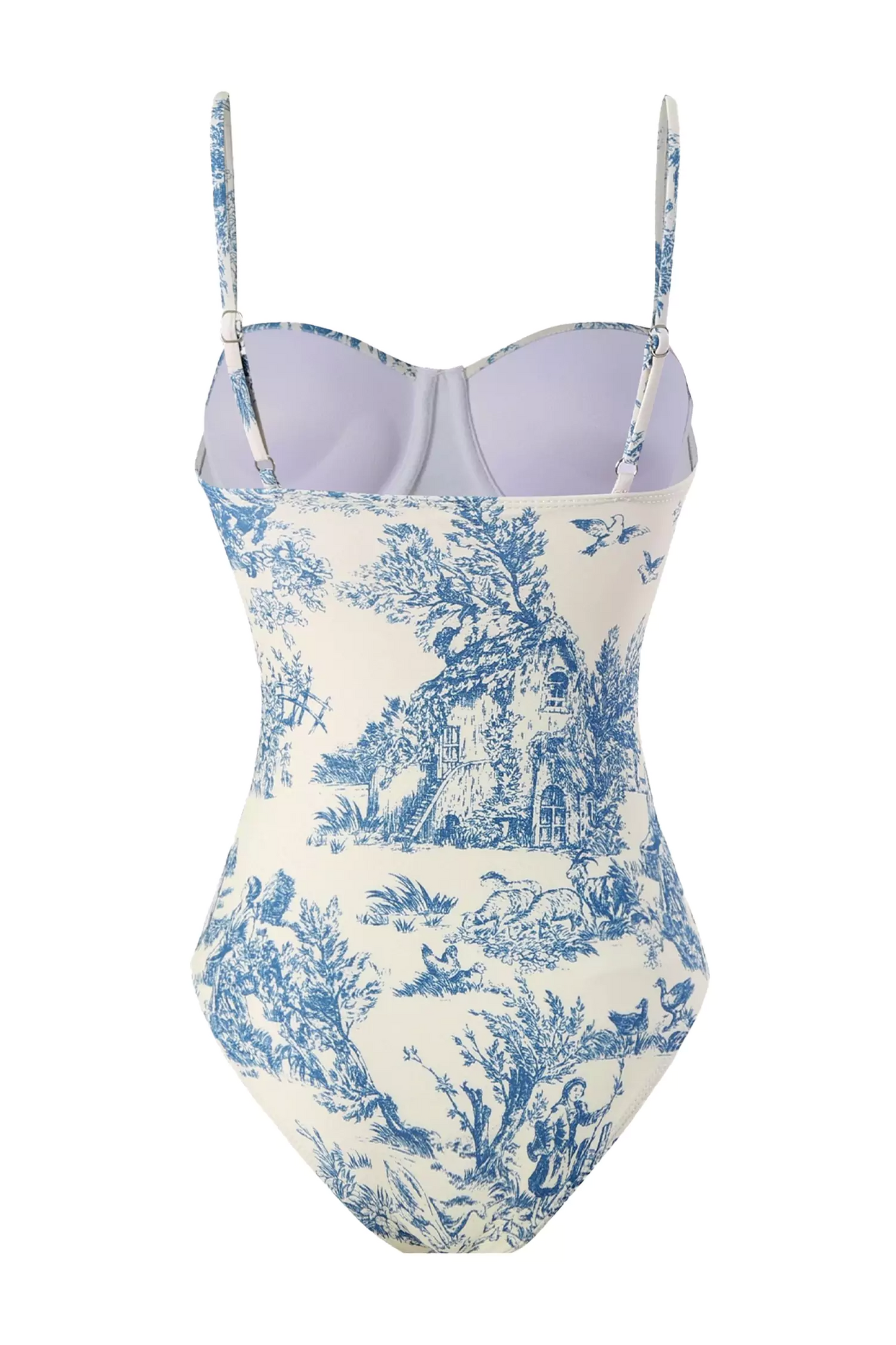 Maleah Blue One Piece Swimwear