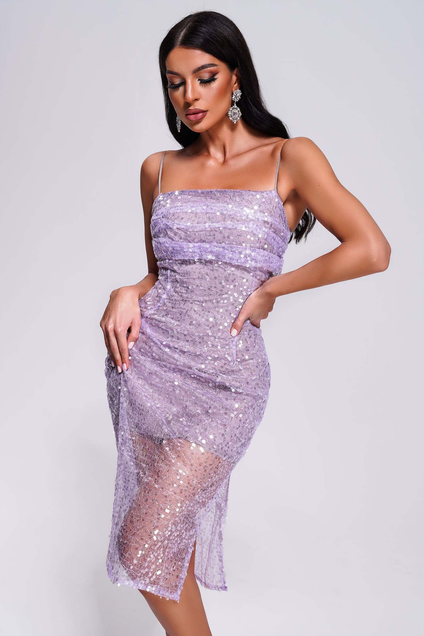 Tureal Sequin Mini Dress