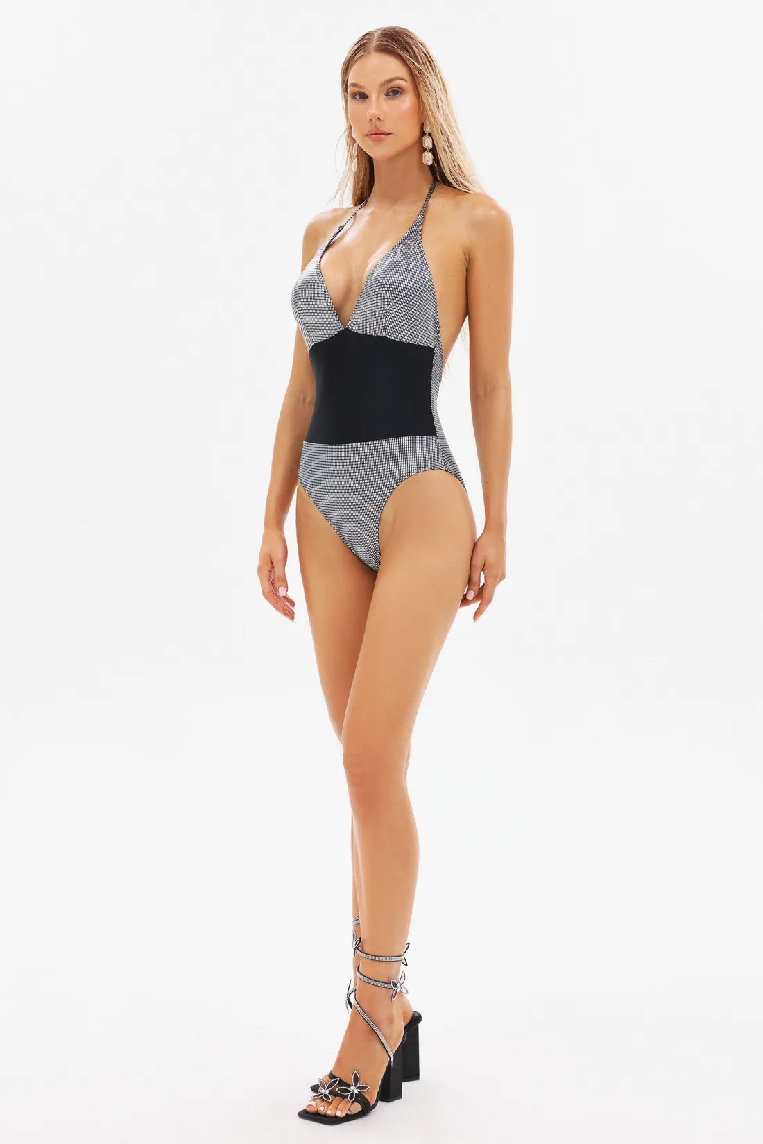 Elena Laser Halter Swimsuit