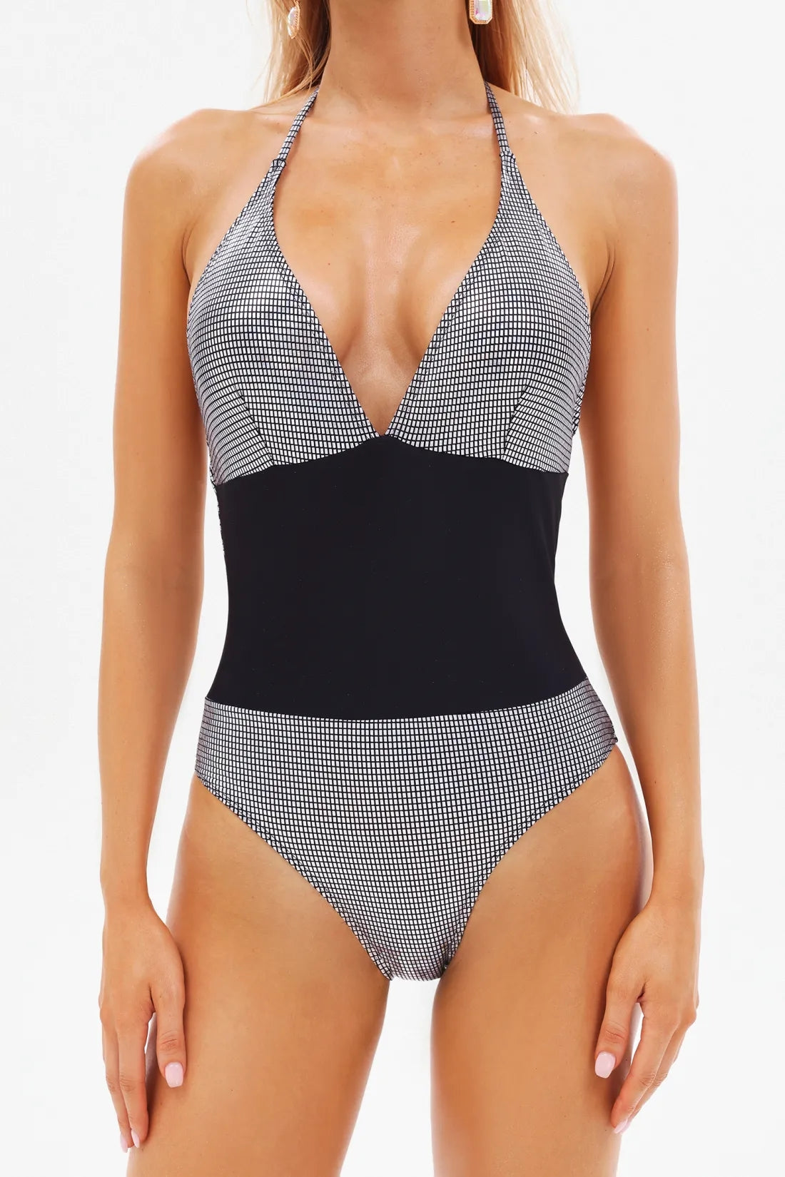 Elena Laser Halter Swimsuit