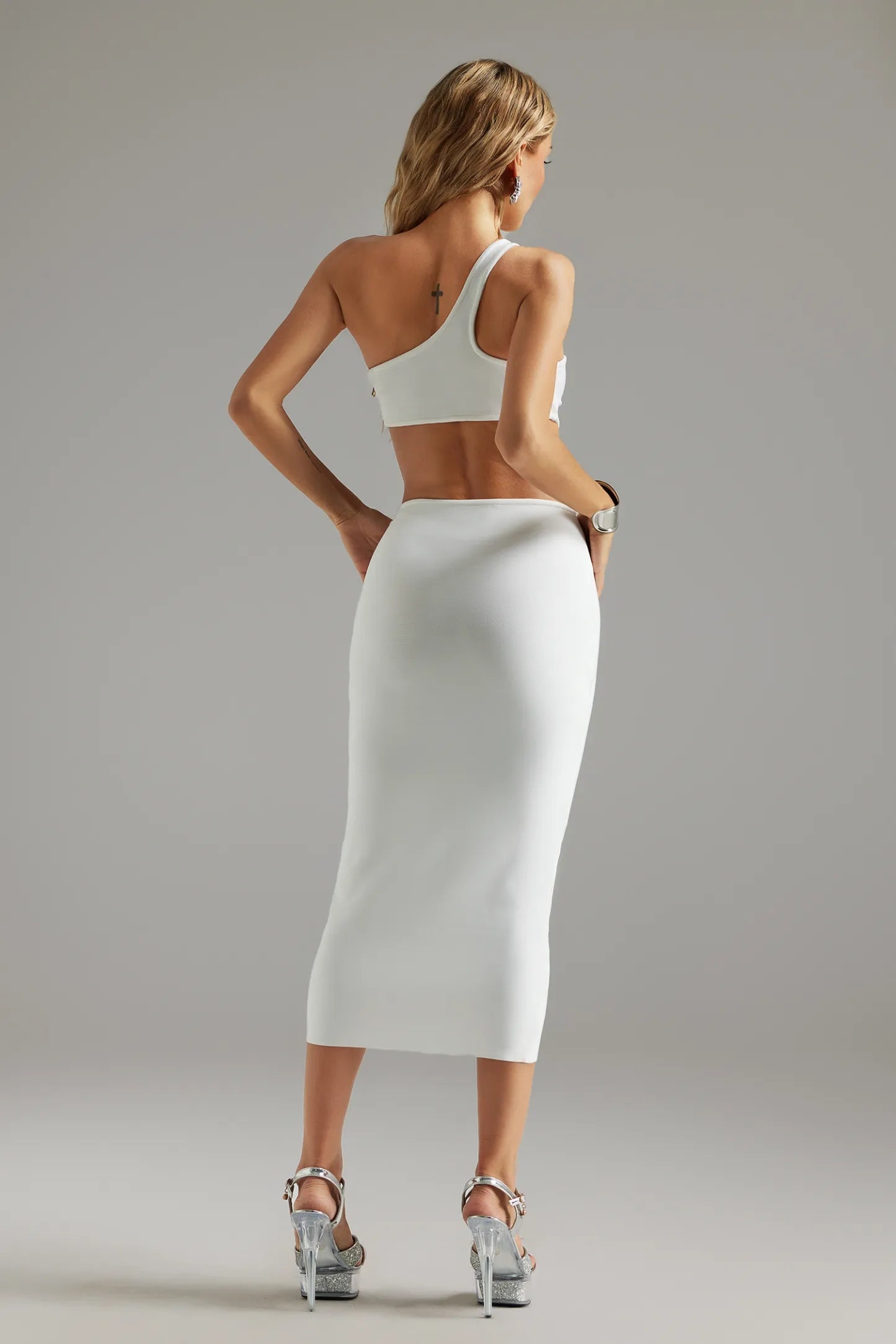 Mlisa Irregular Bandage Dress