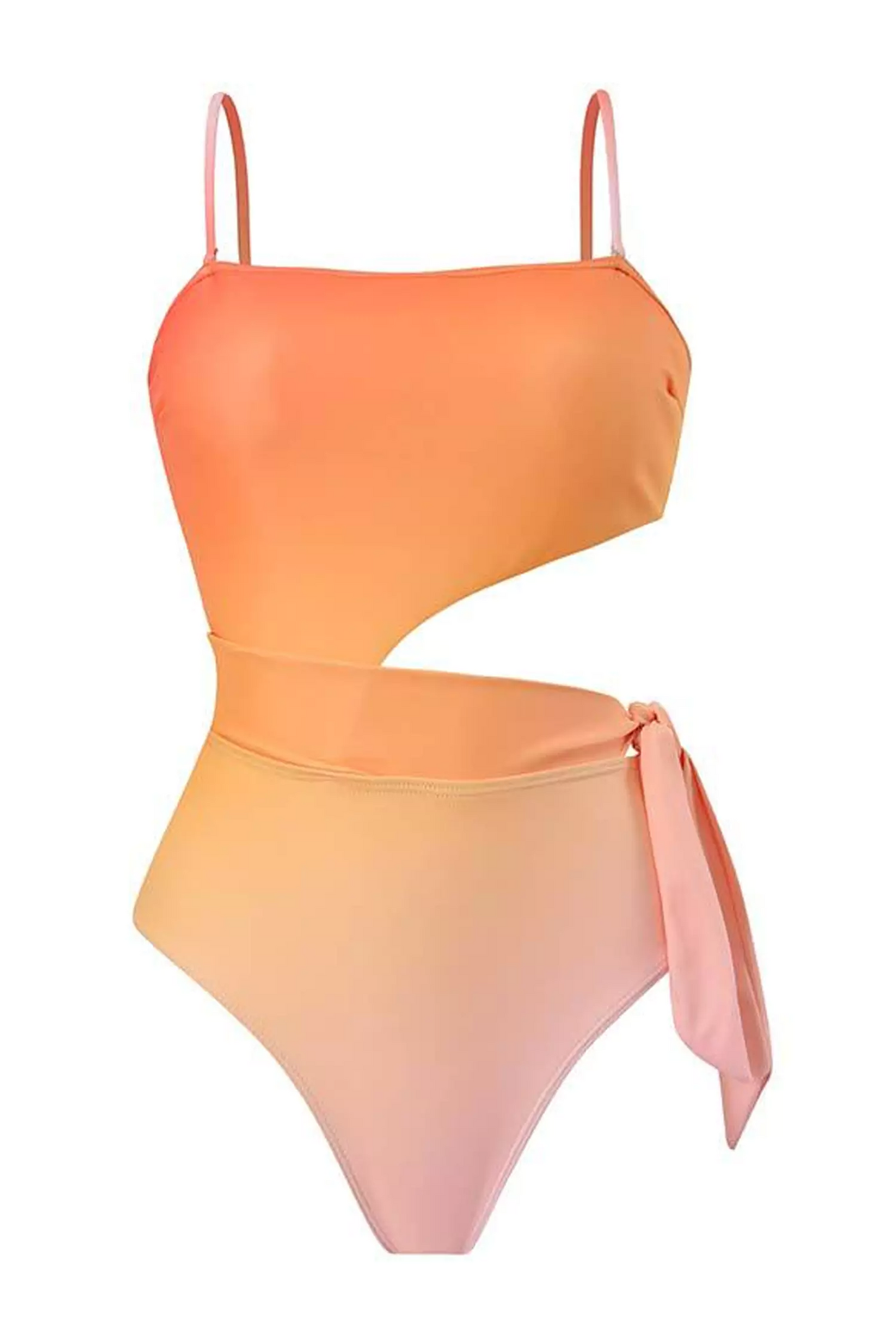 Salma Gradient Orange One Piece Swimwear