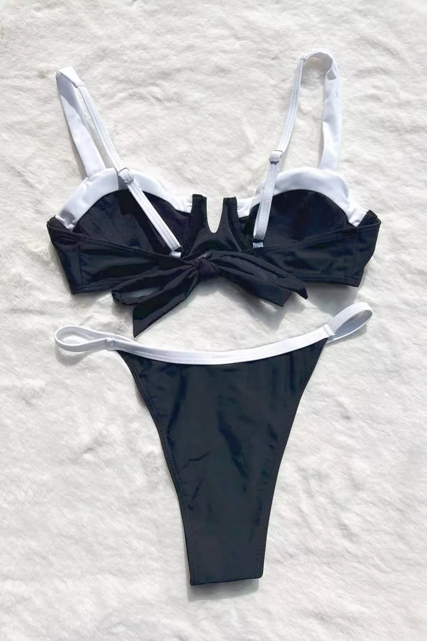 Martini Black Bandeau Bikini