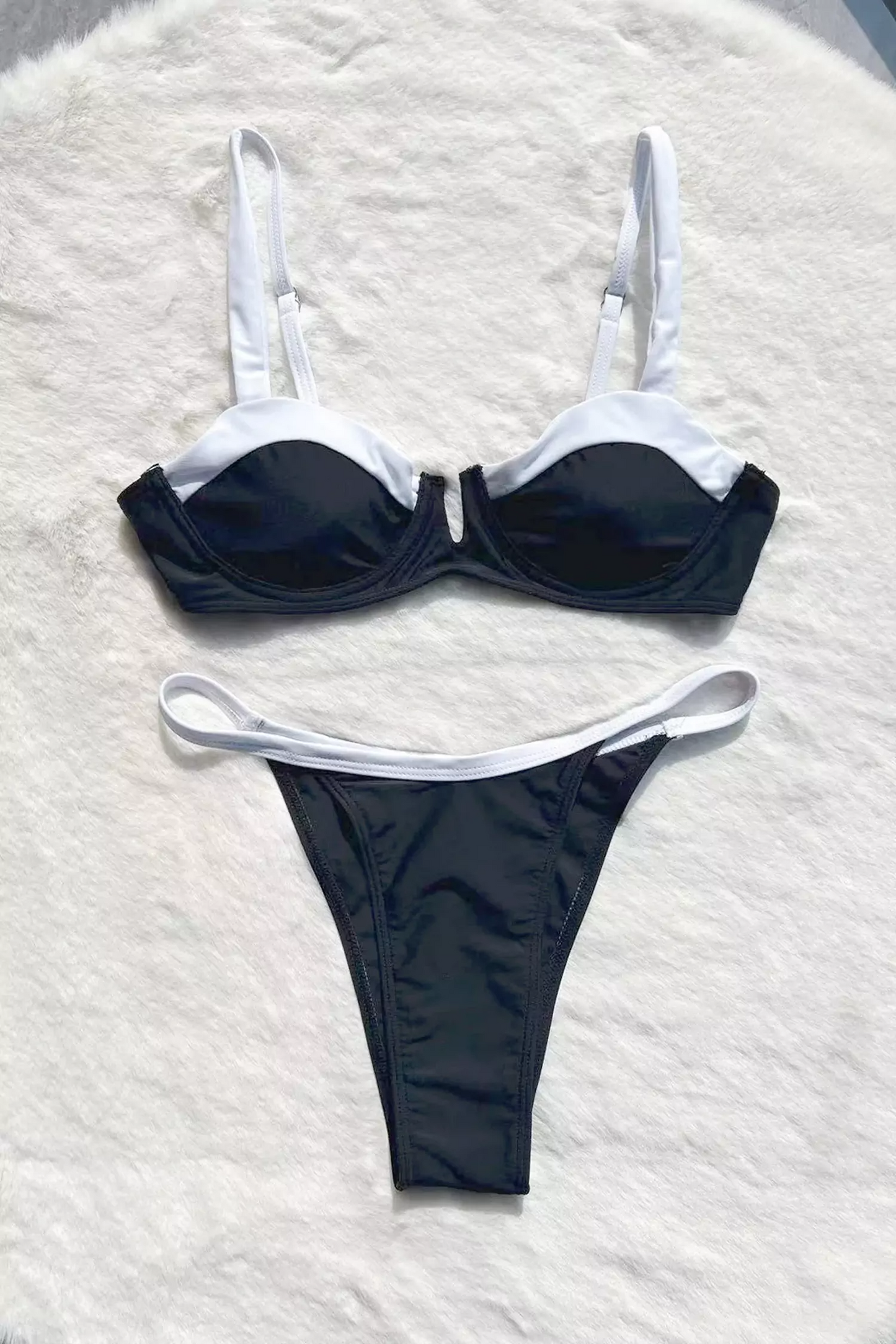 Martini Black Bandeau Bikini