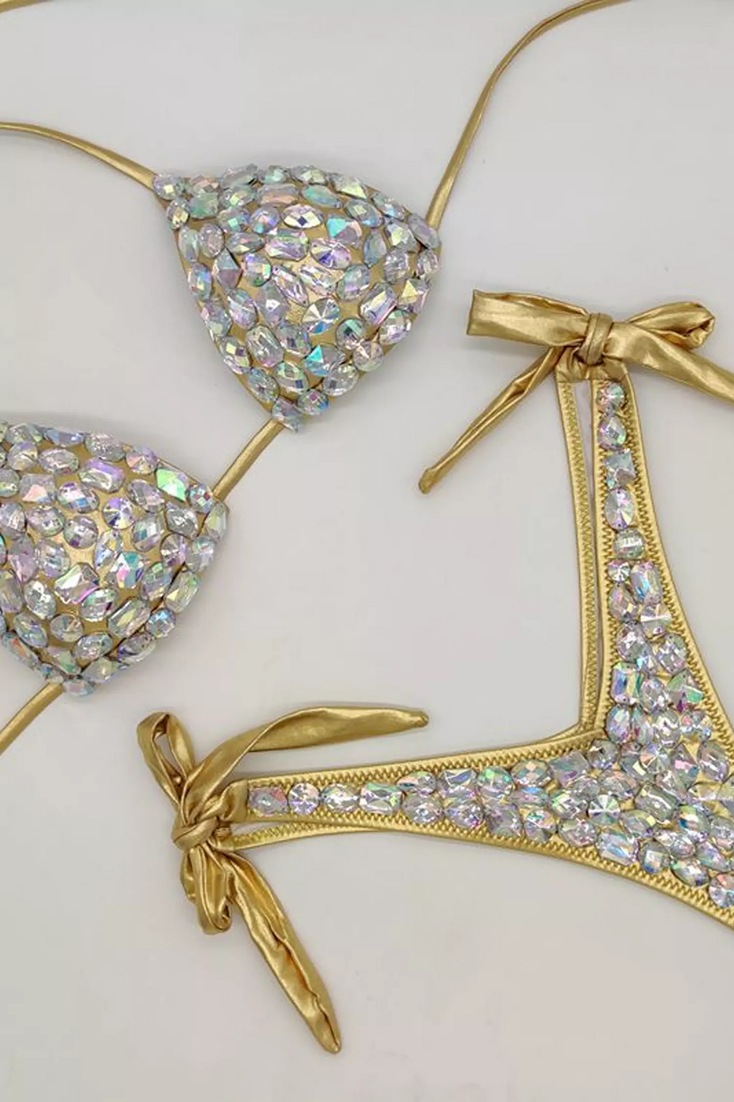 Kari Gold Diamond Halter Bikini