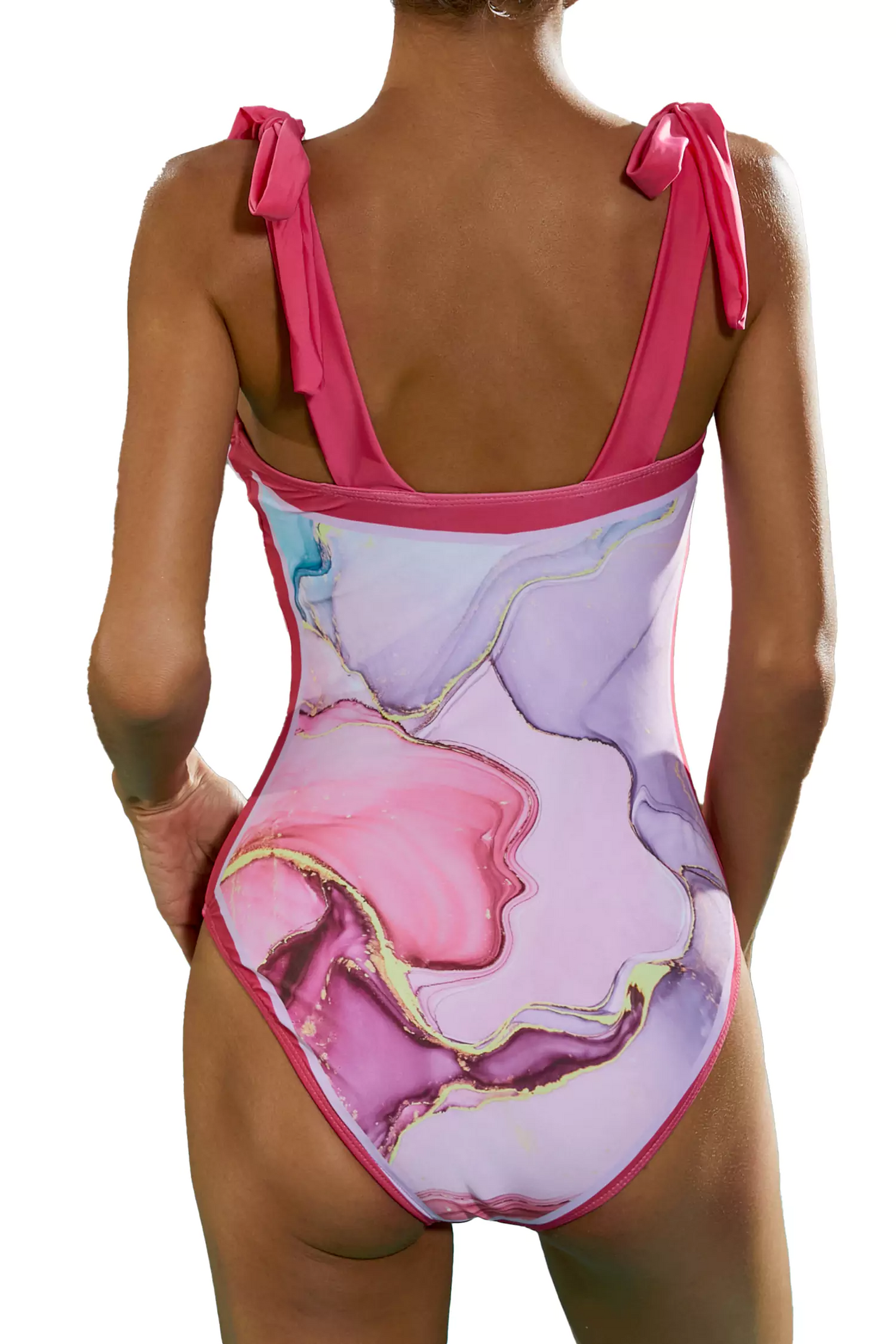 Kynlee Pink One Piece Swimwear