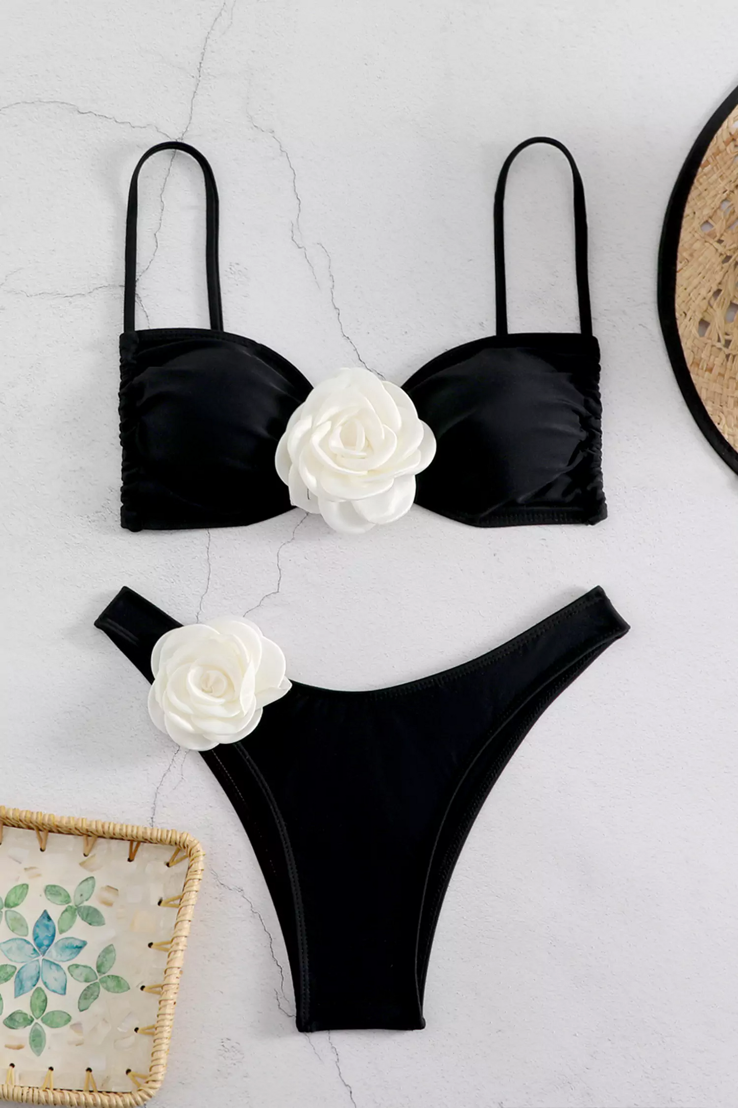 Denise Black Rose Bikini