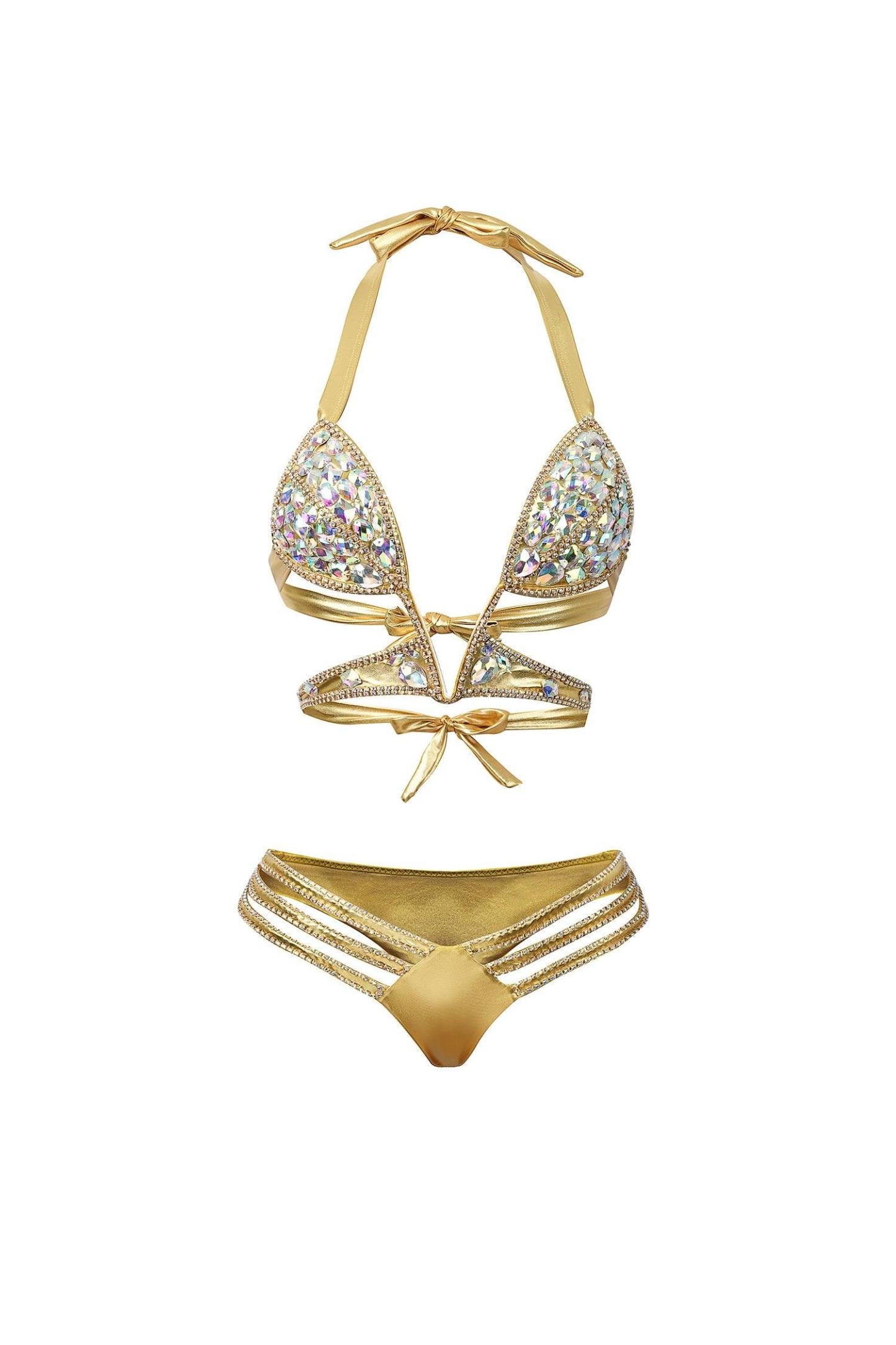 Caviana Diamond Bikini - Gold