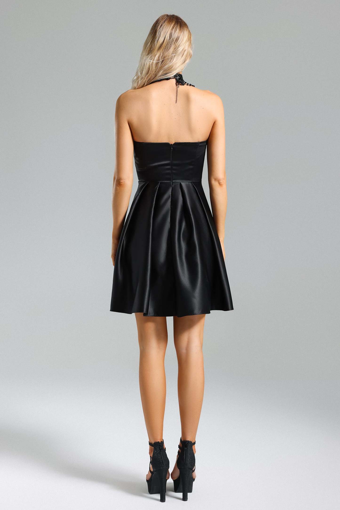 Deborah Satin Strappy Dress