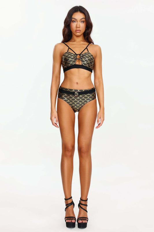 Hollie Gilded High Waist Bikini