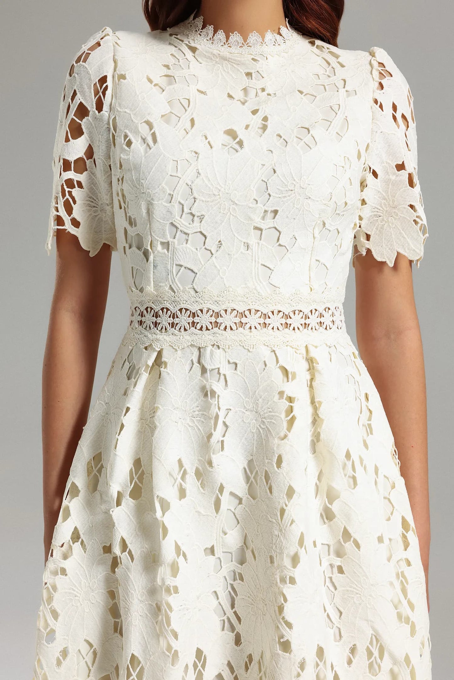 Jaca Lace Midi Dress