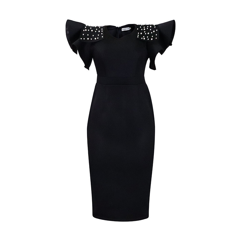 Taylor Diamante Bandage Dress