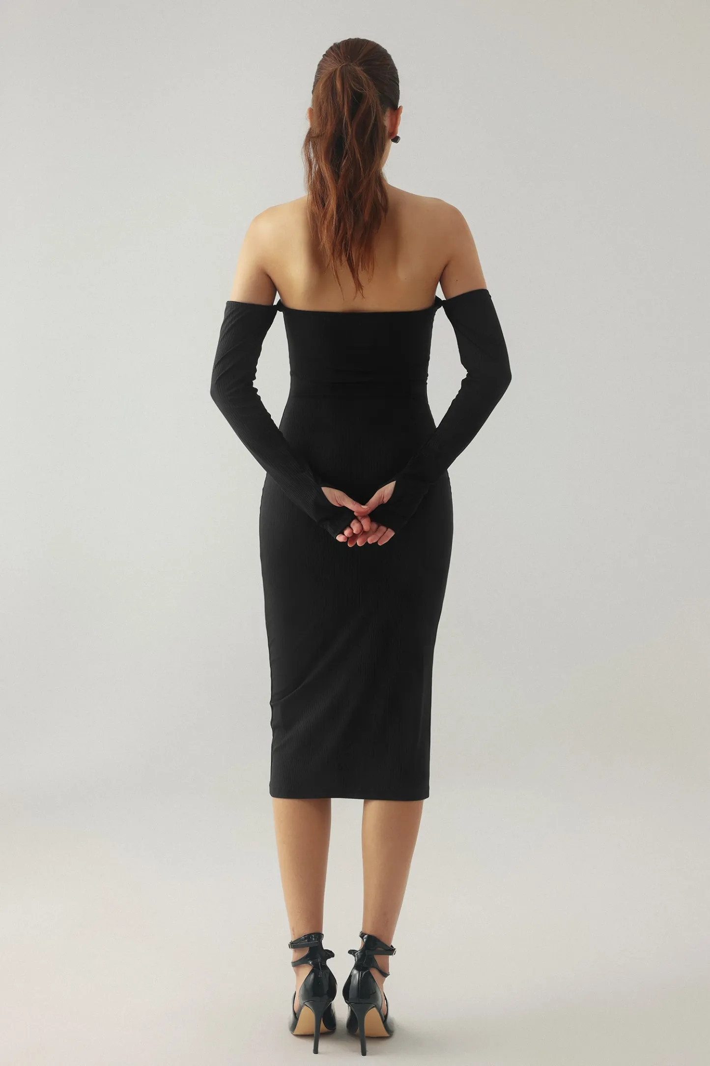 Ona Tube Knitted Midi Dress