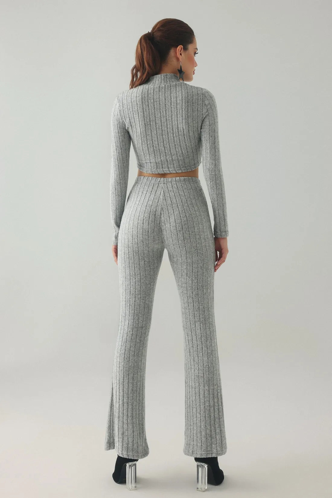 Vakana Mock Neck Knit Set