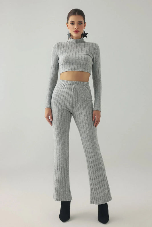 Vakana Mock Neck Knit Set