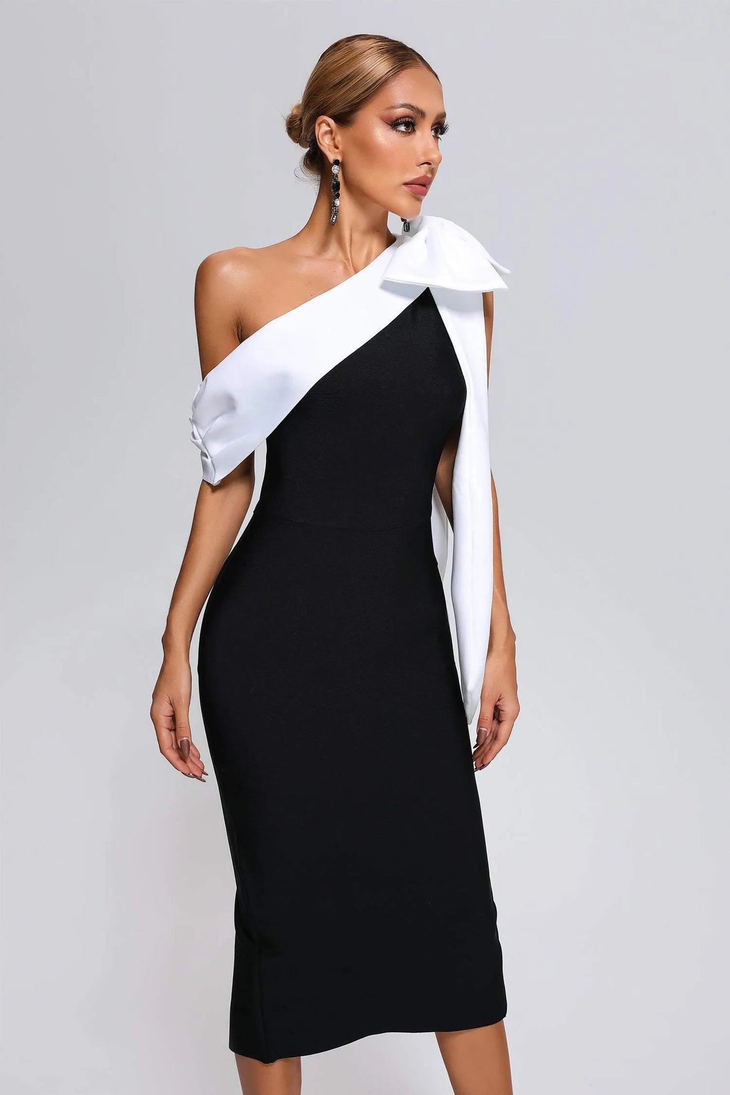 Elza Midi Bandage Dress