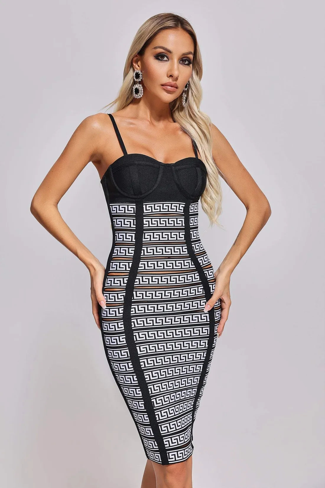 Leyni Bandage Midi Dress