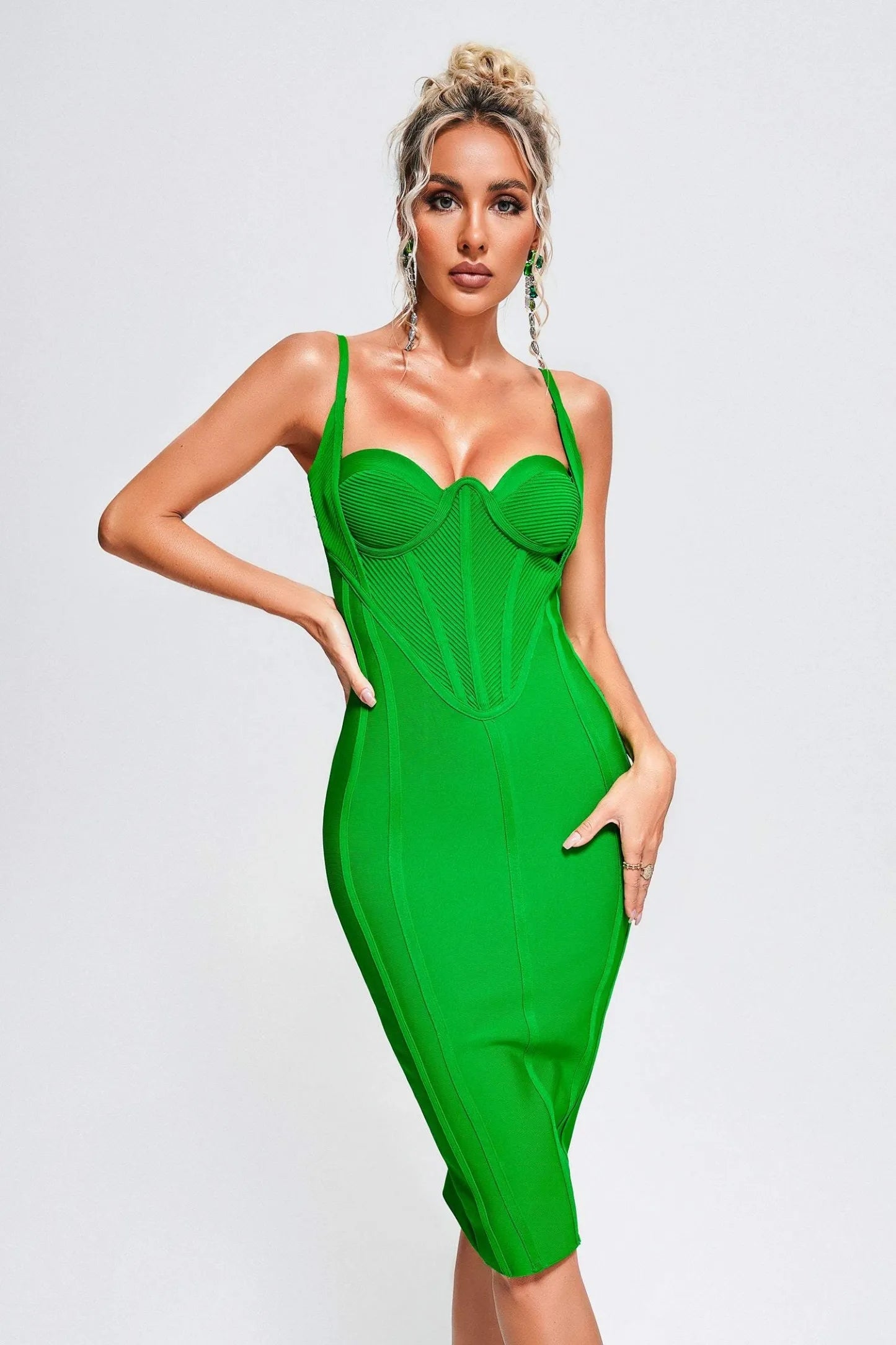 Zalia Midi Bandage Dress