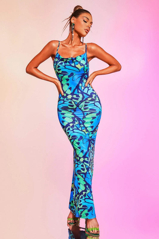 Sukia Printed Maxi Dress