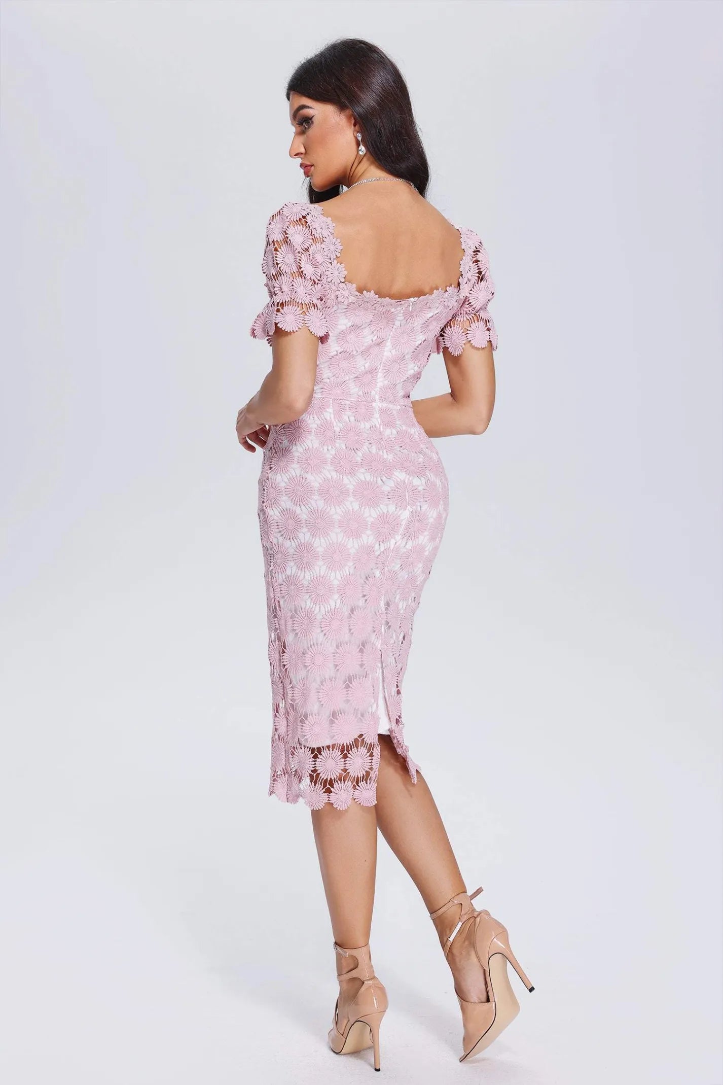 Ensley Lace Midi Dress