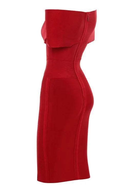 Marta Dress - Red